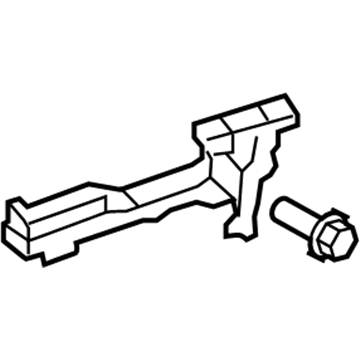 69204-33030 Toyota Handle Base, Driver Side Illustration 1 of 1