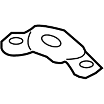 76791-60010 Toyota Spoiler Bracket, Rear Passenger Side Illustration 1 of 1