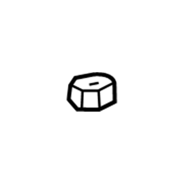 Toyota 90080-17182 Tilt Lever Nut