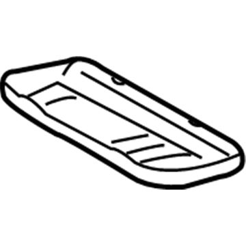 Toyota 81261-20160-02 MAP Lamp Lens