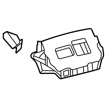 Toyota 58849-0E200 Switch Panel