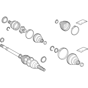 Toyota Crown Signia Axle Shaft - 42340-30210