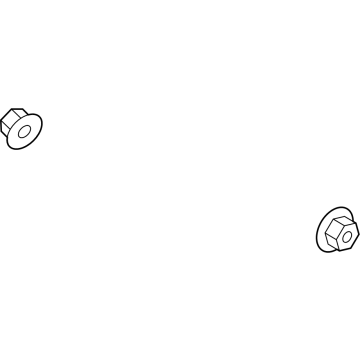 Toyota 90178-A0080 Stabilizer Link Nut