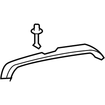 Toyota 62431-60041-A0 Opening Molding