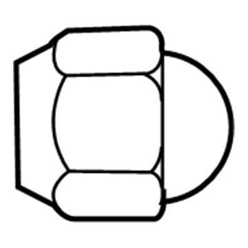 Toyota 90942-01021 Wheel Nut