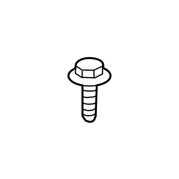 Toyota 90159-A0060 Protector Screw