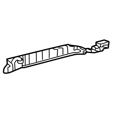 71873-60160 Toyota Shield, Front Seat Cushion, Lower Passenger Side Illustration 1 of 1