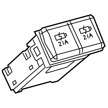 Toyota 85532-06090 USB Port