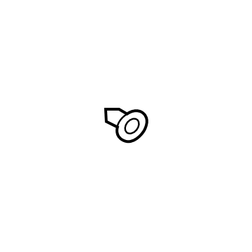 90189-06242 Toyota Screw Grommet, Rear Upper Illustration 1 of 1