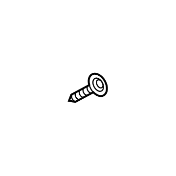 52599-68030 Toyota Bumper Cover Stopper, Upper Illustration 1 of 1