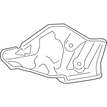 Toyota 17167-38140 Manifold Cover