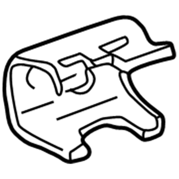 89669-34041 Toyota ECM Rear Bracket Illustration 1 of 1