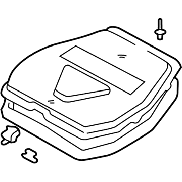 Toyota 75205-17011 Lid Assembly
