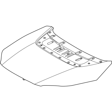 Toyota 53301-42170 Hood