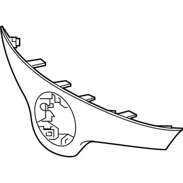 Toyota 53111-12F40 Upper Grille