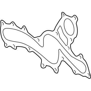 Toyota 16271-0P010 Gasket
