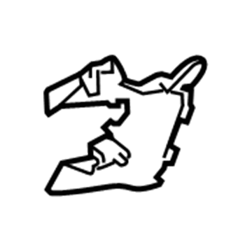 Toyota 71537-0E050-B0 Trim Cover