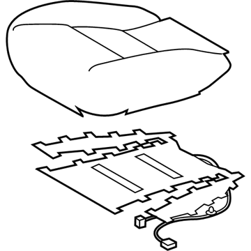 Toyota Highlander Seat Covers - 71071-0E261-C1