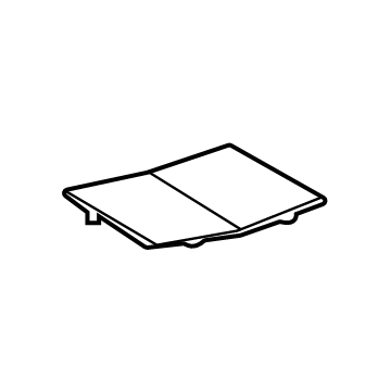 Toyota 58915-08040 Console Assembly Lower Plate