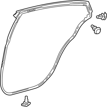 Toyota 67871-47060 Door Weatherstrip