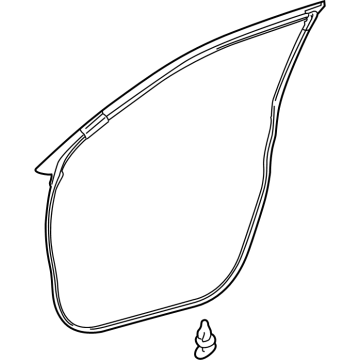 Toyota 67861-0E150 Door Weatherstrip