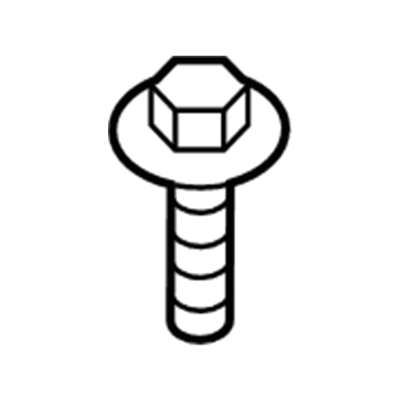 Toyota 90119-A0296 Bracket Bolt