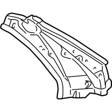 61731-AA030 Toyota Upper Panel, Inner Passenger Side Illustration 1 of 1