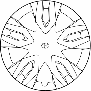 Toyota 42602-10180 Wheel Cover
