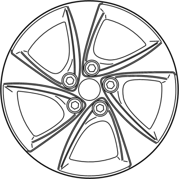 Toyota 42611-10340 Wheel, Alloy