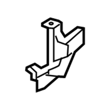 52142-06140 Toyota Upper Arm, Driver Side Illustration 1 of 1