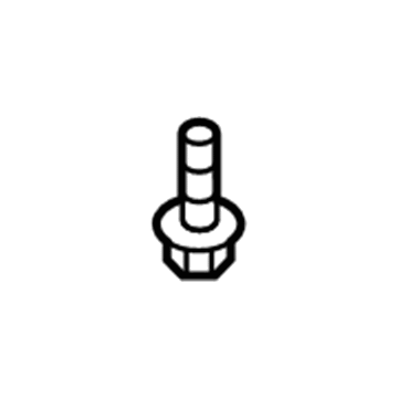 Toyota 90159-60477 Under Cover Screw