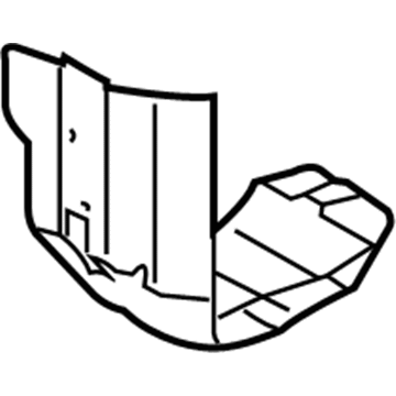Toyota 48978-0C021 Cover Shield