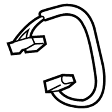 86842-06010 Toyota Tuner Harness Illustration 1 of 1