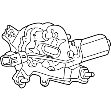 Toyota 85130-34010 Wiper Motor Assembly