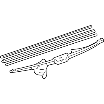 Toyota 85242-34011 Wiper Blade
