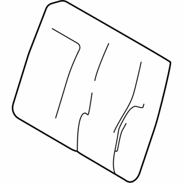 Toyota 71078-0C540-C1 Seat Back Cover