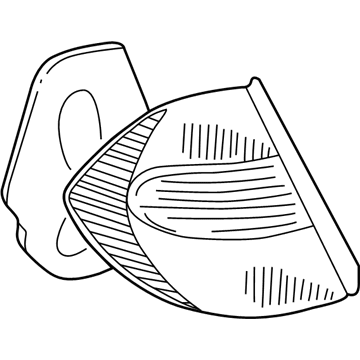 Toyota Camry Back Up Light - 81561-AA050