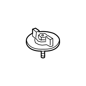 51931-WB001 Toyota Spare Retainer Illustration 1 of 1