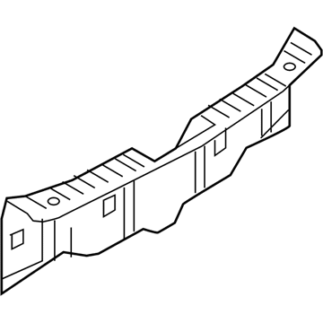 58387-WB001 Toyota Rear Panel Trim Illustration 1 of 1