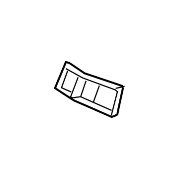 64746-WB002 Toyota Access Cover, Driver Side Illustration 1 of 1