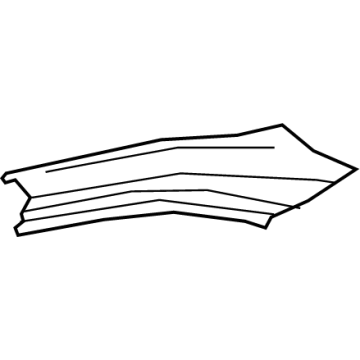 Toyota 61214-02310 Outer Rear Rail