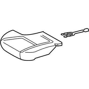 Toyota 71512-47050 Seat Cushion Pad