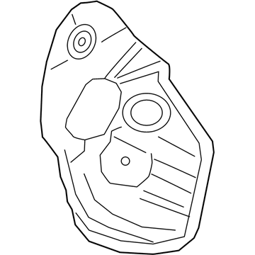 Toyota 17167-0P010 Heat Shield