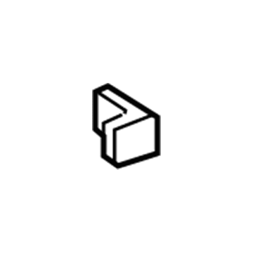 62619-30030 Toyota Upper Center Pillar Trim Retainer Illustration 1 of 1