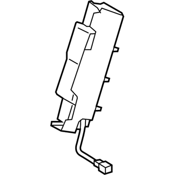 Toyota 73940-06050 Rear Seat Air Bag