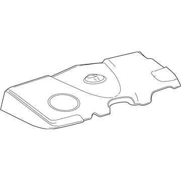 Toyota Engine Cover - 12601-F0010