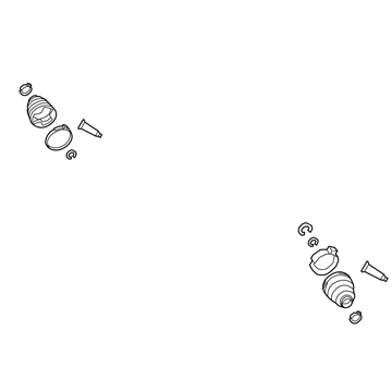 Toyota 04437-33090 Inner CV Joint Boot