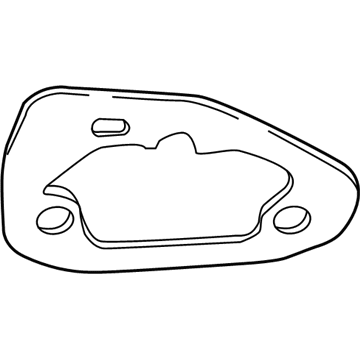 81562-WB001 Toyota Tail Lamp Assembly Gasket, Driver Side Illustration 1 of 1