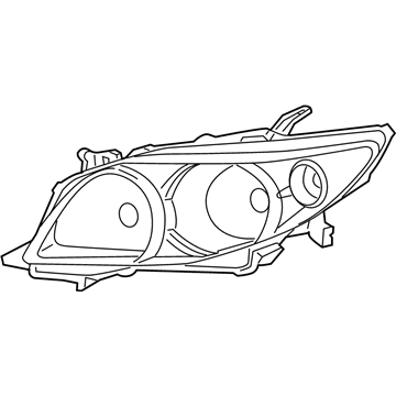 Toyota Corolla Headlight - 81130-02670