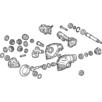 Toyota 41110-34485 Carrier Assembly